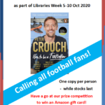 Peter Crouch giveaway poster for web page