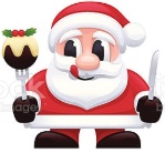 Santa pudding