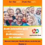 Health Information Week poster